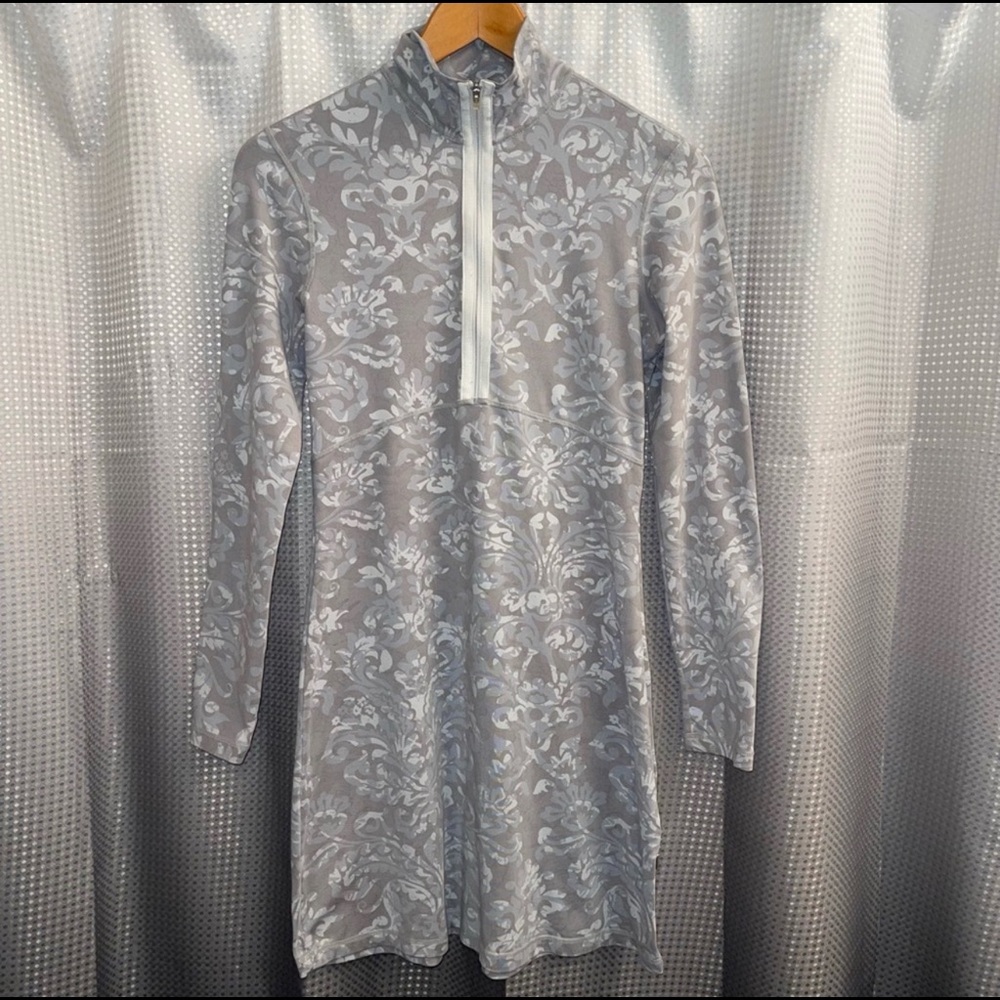Title Nine Getaway Half Zip Floral Athletic Dress XS